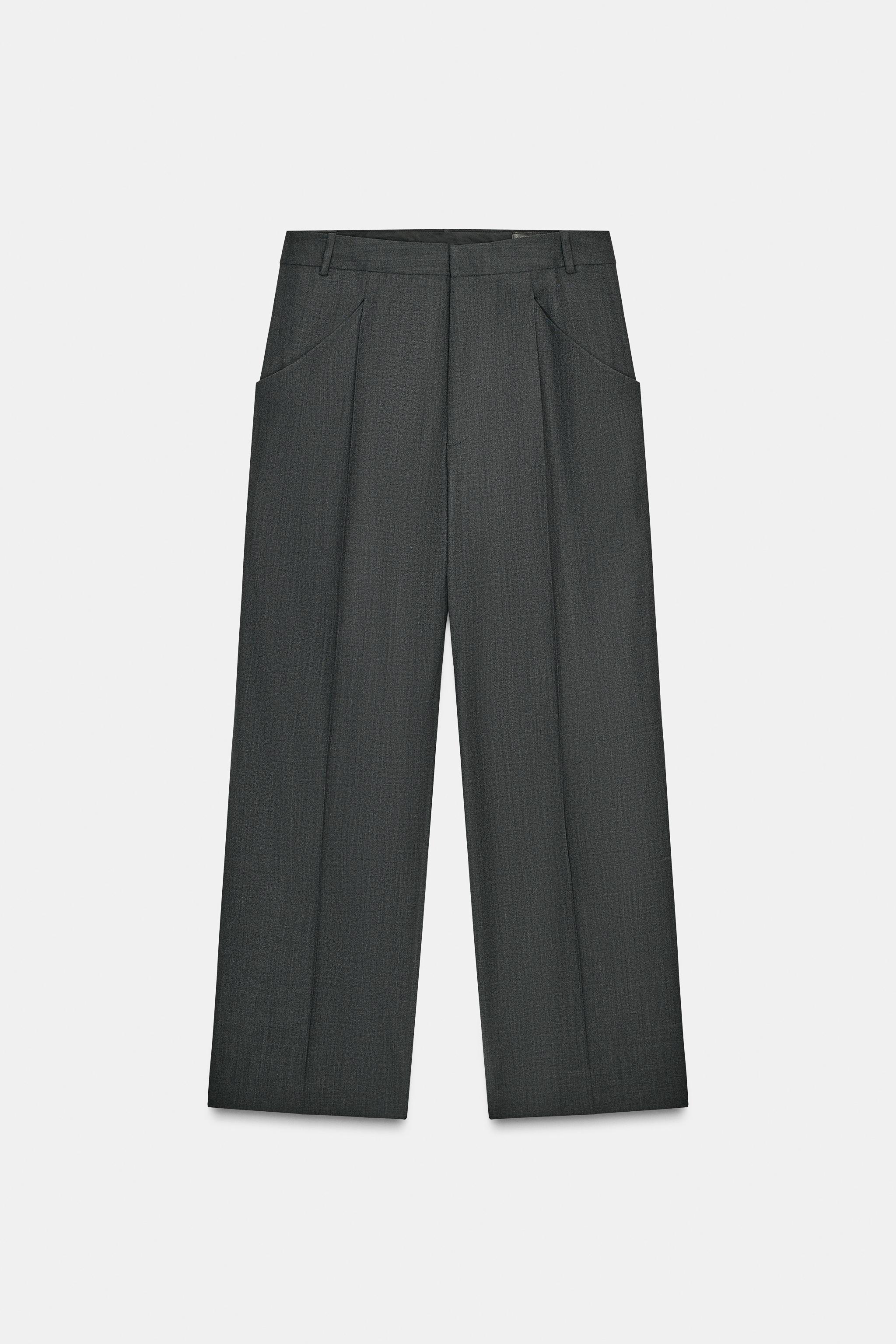 ZW COLLECTION LIMITED EDITION WOOL PANTS WITH POCKETS